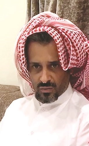 سلطان العتيبي خلال اللقاء