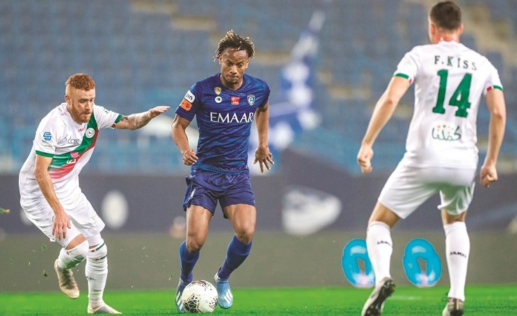 المحترف كاريو صاحب هدف الفوز في لقاء الهلال والاتفاق الاخير