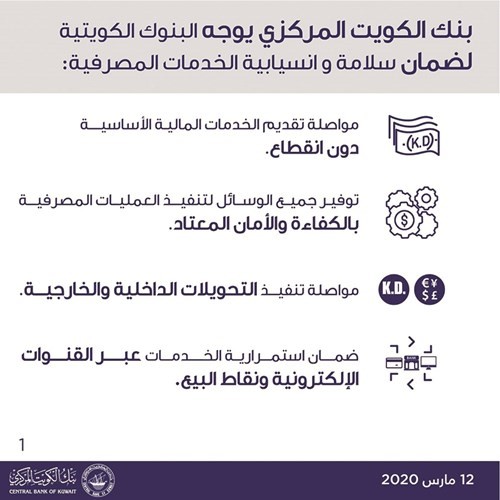 «المركزي» يوقف رسوم نقاط البيع ويؤجل الاستحقاقات المترتبة على المتضررين 3 أشهر