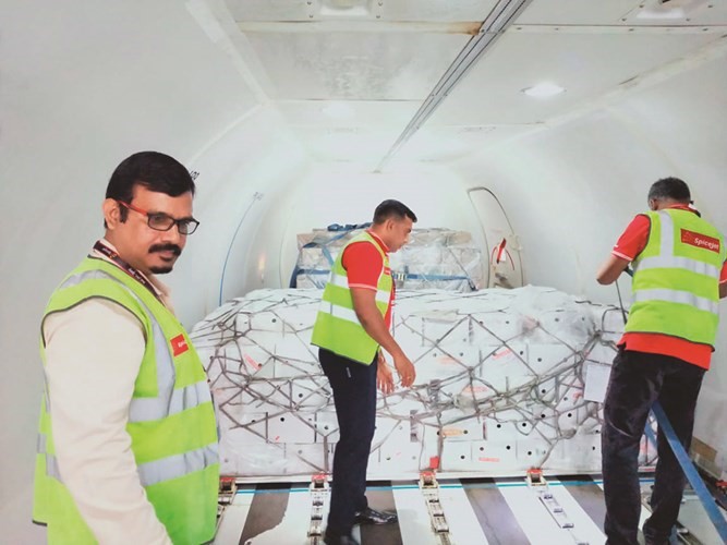 لولو هايبر تستأجر طائرة لاستيراد الفواكه والخضراوات الهندية
