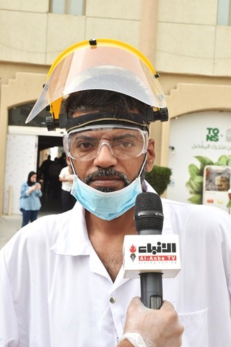 المتطوع جاسم الشمري