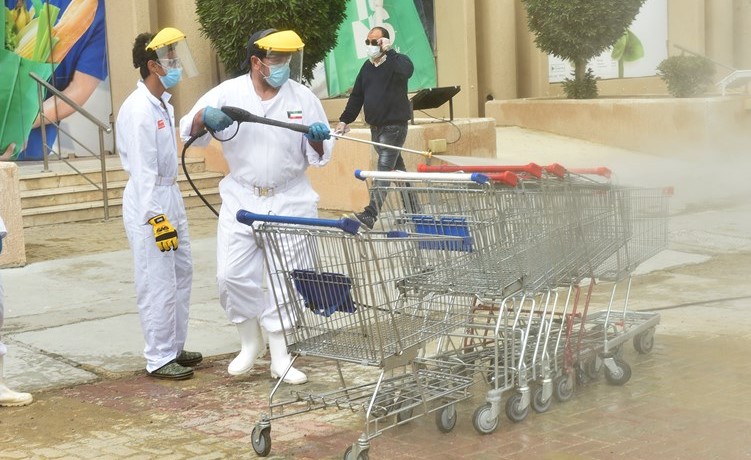 تعقيم عربات جمعية الجابرية