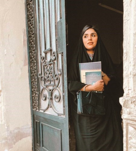 شيماء في مشهد من مسلسل سما عالية