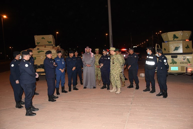 وزير الداخلية يتفقد الحالة الأمنية خلال فترة حظر التجول الجزئي