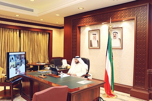 الشيتان يشارك في الاجتماع الاستثنائي للجنة التعاون المالي والاقتصادي الخليجي