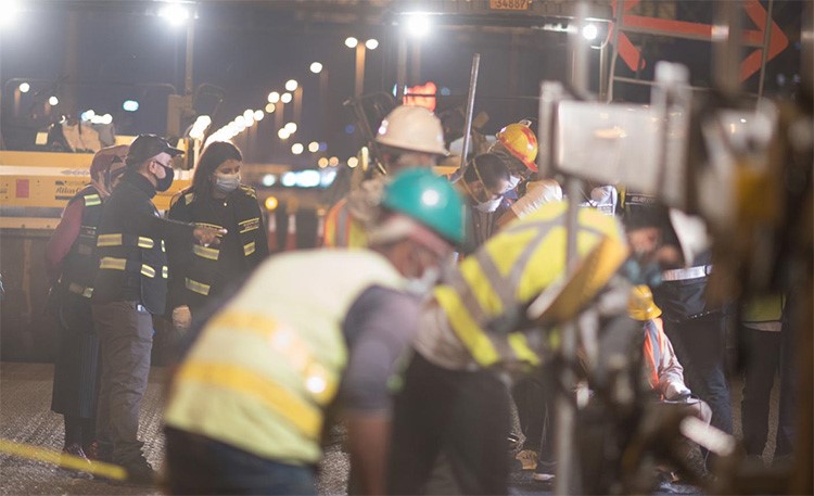 بعد توجيهات صاحب السمو.. «الأشغال» تبدأ أعمال الإصلاح لشارعي الخليج والفحيحيل السريع
