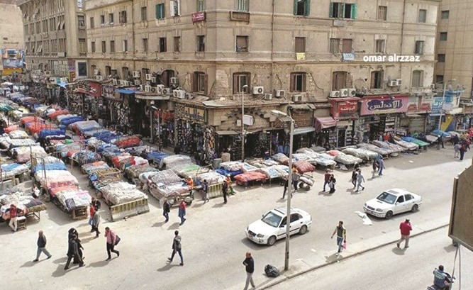 إغلاق كامل لمنطقة العتبة أمس