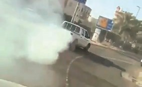 المركبة المستهترة جار ضبطها
