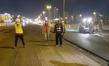 «الأشغال والطرق» تواصل أعمال الإصلاحات للطرق والشوارع