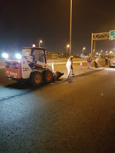 «الأشغال والطرق» تواصل أعمال الإصلاحات للطرق والشوارع