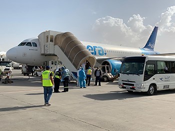 "الطيران المدني": وصول رحلة من طهران على متنها 97 راكباً ضمن خطة إعادة الكويتيين من الخارج