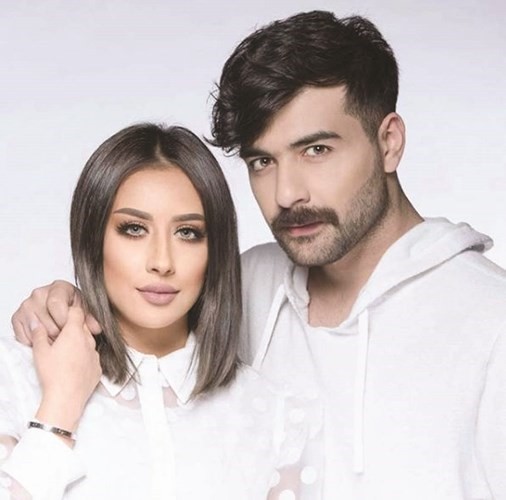 فرح الهادي وزوجها عقيل الرئيسي