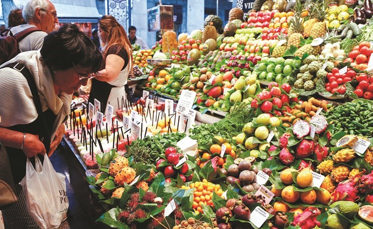 أسعار الغذاء العالمية لأدنى مستوى منذ 2015