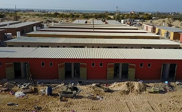 بالفيديو.. تجهيز مستشفى ميداني في رفح في جنوب قطاع غزة لاستقبال مرضى كورونا