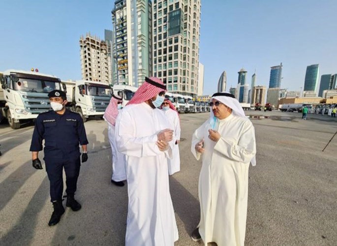 محافظ العاصمة: أكبر حملة لتنظيف وتعقيم المحافظة تنفذها «البلدية» حالياً