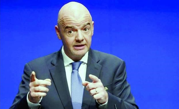 انفانتينو : الظروف الحالية لن تؤثر على مونديال 2022 وقطر ستبهر العالم بتنظيمه