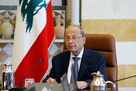 الرئيس اللبناني ميشال عون 