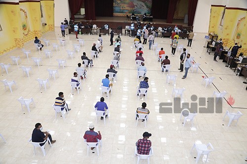 استقبال المخالفين البنغاليين مستمر على مركزي إنهاء معاملاتهم في الفروانية تمهيداً لمغادرتهم البلاد