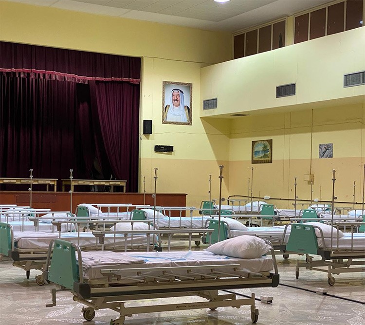 الصحة تنتهي من تجهيز ثانوية جليب الشيوخ كمركز لطوارئ كورونا بسعة 44 سريراً