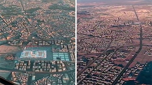 بالفيديو.. إمارة المدينة المنورة تعرض لقطات جوية تظهر الالتزام التام بمنع التجول
