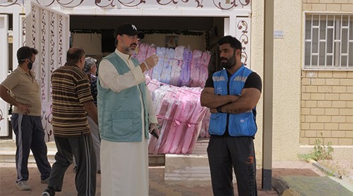 العوضي: الهيئة مستمرة في حشد الجهود والفرق التطوعية تواصل خدمة الفئات المتضررة