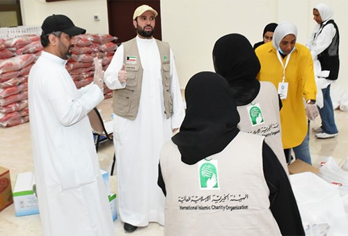 العوضي: الهيئة مستمرة في حشد الجهود والفرق التطوعية تواصل خدمة الفئات المتضررة