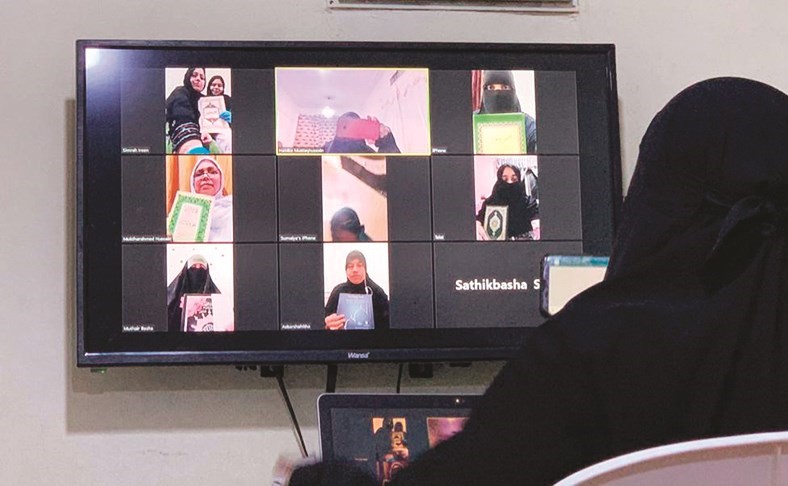 1- تفاعل كبير حظيت به أنشطة اللجنة عن بعد