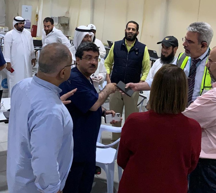 وكلاء الصحة يتفقدون جاهزية عيادات المطار