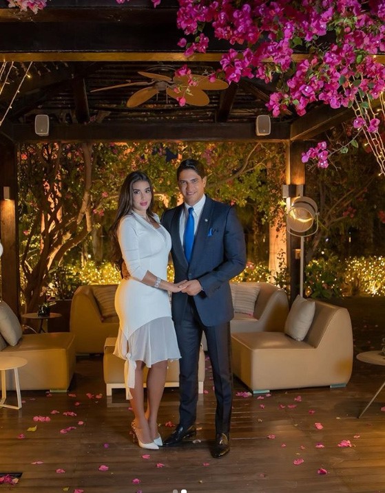 ياسمين صبرى تنشر صورًا لعقد قرانها على رجل الأعمال أحمد أبو هشيمة
