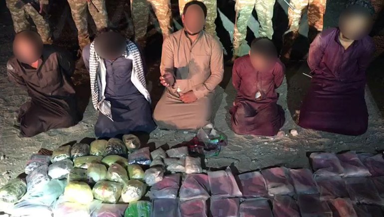 "الإعلام الأمني": إحباط عملية تسلل أشخاص حاولوا تهريب كمية من المواد المخدرة إلى البلاد