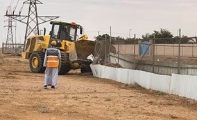 جانب من إزالة التعديات على أملاك الدولة