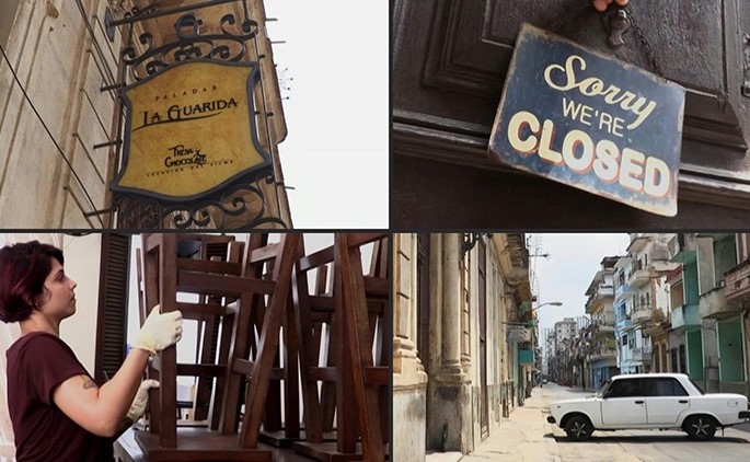 بالفيديو.. هافانا دون سيّاح والقطاع يدفع ضريبة مكافحة جائحة كوفيد-19