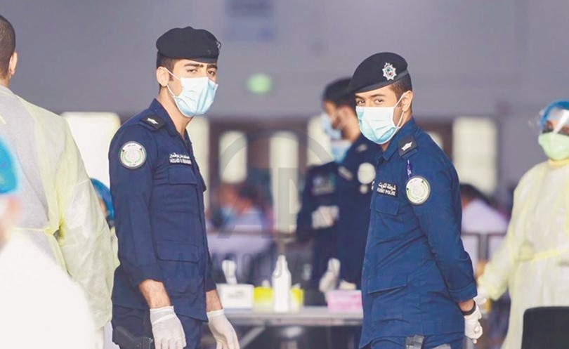 رجال الامن في مواجهة كرونا 2