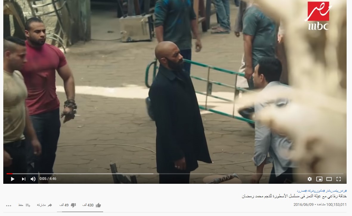 بالفيديو.. محمد رمضان يعلن تحقيق مشهد له سبقاً تاريخياً بـ 100 مليون مشاهدة