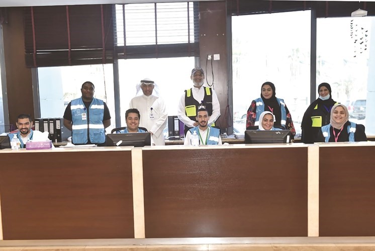 متطوعون من أجل الكويت في أقسام جمعية الروضة وحولي (متين غوزال)