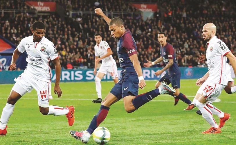 جانب من مباراة سابقة في الدوري الفرنسي
