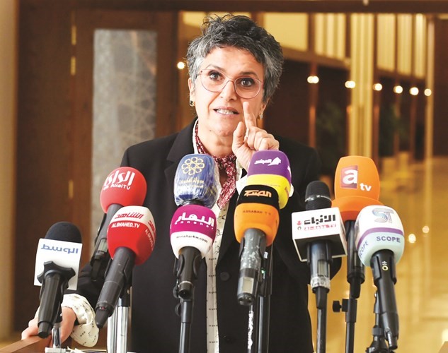 صفاء الهاشم متحدثة