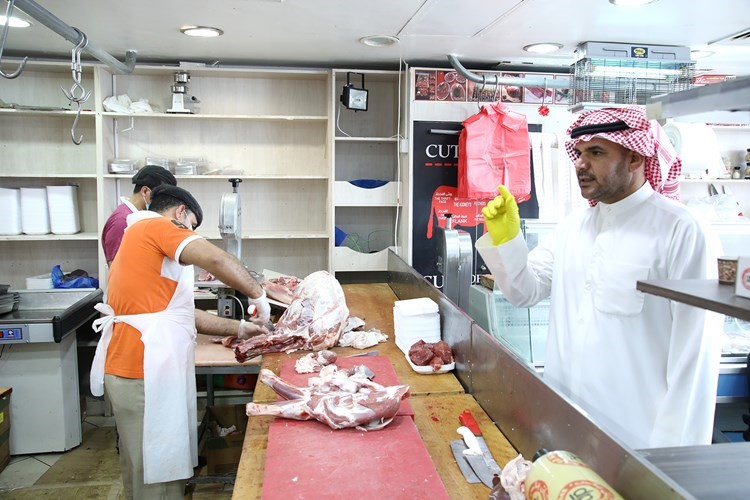 الإقبال على شراء اللحوم زاد مع قدوم رمضان(ريليش كومار)