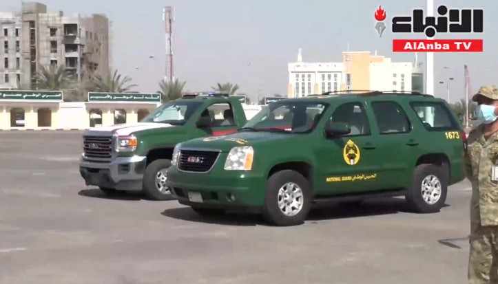 بالفيديو.. قوة الإسناد التابعة للحرس الوطني  تسلمت مهام العمل بمصنع الغاز المسال بالشعيبة