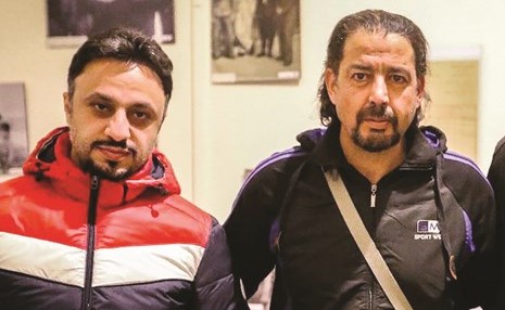 العنزي والفنان السوري سهيل جباعي