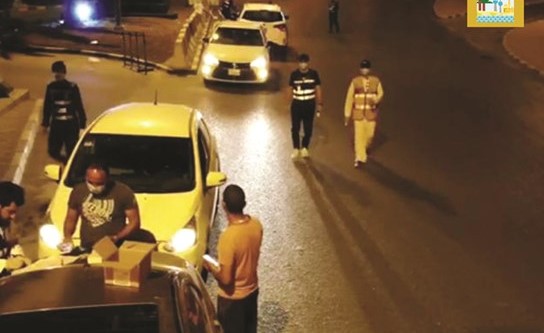 تحرير إحدى المخالفات
