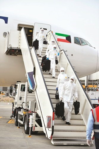 «الكويتية» استكملت تشغيل 95 رحلة ضمن مراحل الإجلاء الكبرى