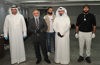 مدير عام "هيئة الصناعة" يعد بترخيص مبادرة "المهندسين" بإنتاج المستلزمات الطبية