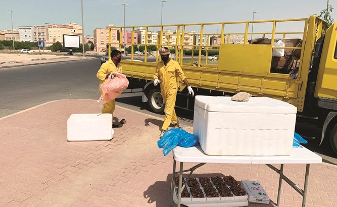 متابعة لمخالفات البائعين الجائلين