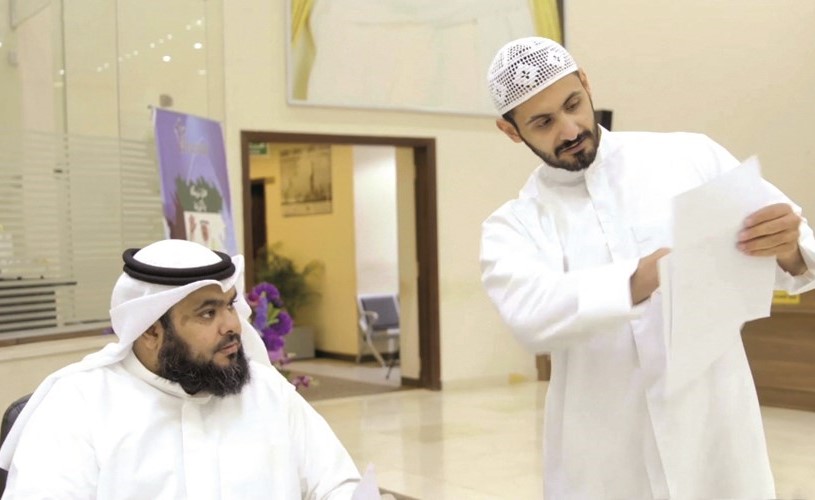 جانب من العمل في قطاع شؤون العمالة في القوى العاملة
