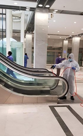 «المواصلات» تعقّم مبانيها لمدة يومين متتاليين