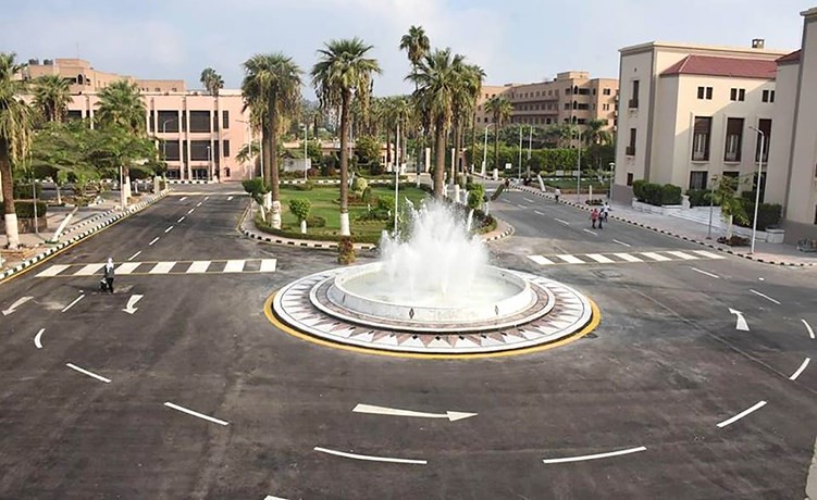 صورة ارشيفية للمدينة الجامعية بالقاهرة من الداخل