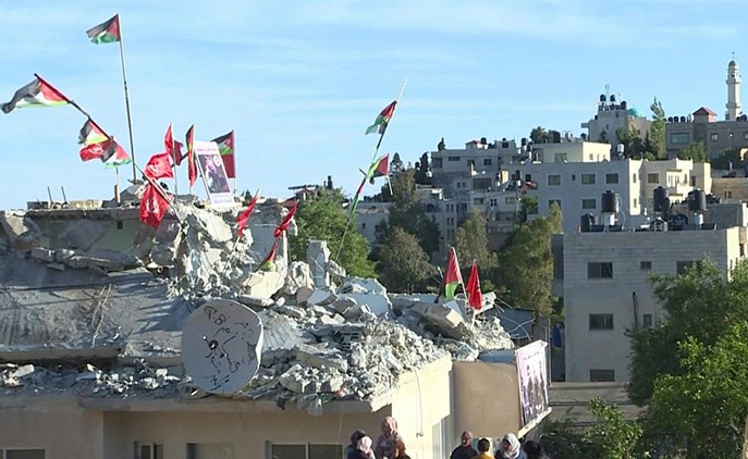 بالفيديو.. إسرائيل تهدم منزل فلسطيني متهم بتنفيذ هجوم بعبوة ناسفة