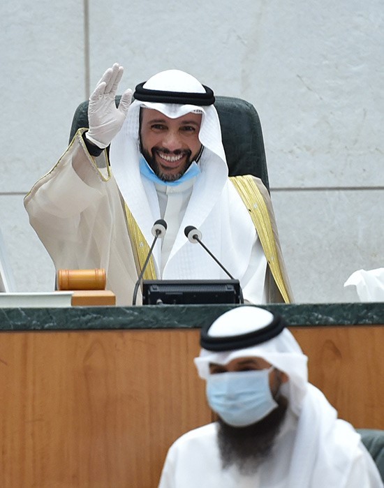 رئيس مجلس الأمة مرزوق الغانم 