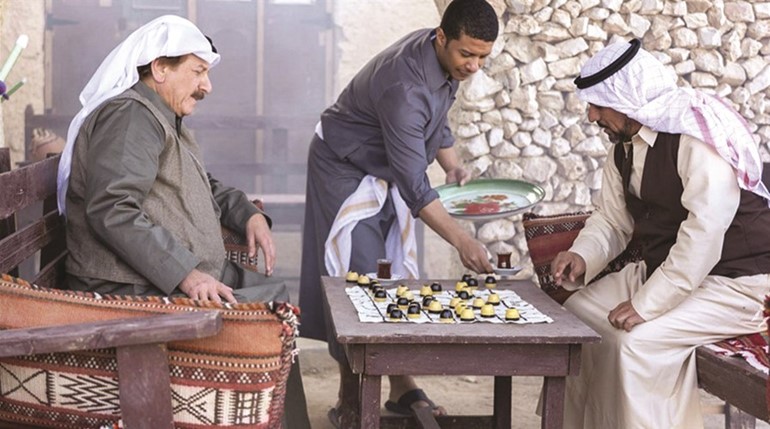 مشهد من العمل